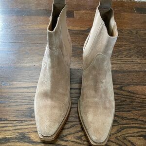 Everlane Western Suede Boots